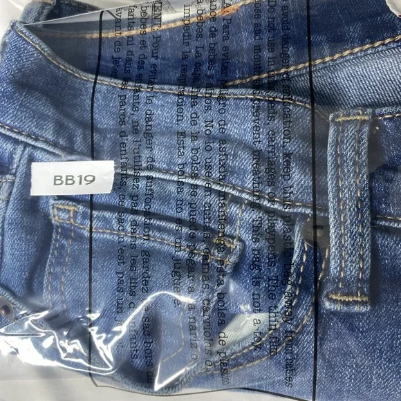 Lucky Brand Sweet Mid Rise Straight Cutoff Jeans Women's 8/29 Ankle Medium Wash - Picture 13 of 13